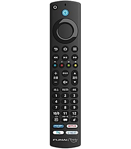 リモコン（FUNAI） Amazon | FUNAI 4K液晶テレビ対応リモコン NH706JP (FRM-114TV) ※対応
